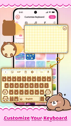 Cute Keyboard: Teclado Emoji screenshot 5