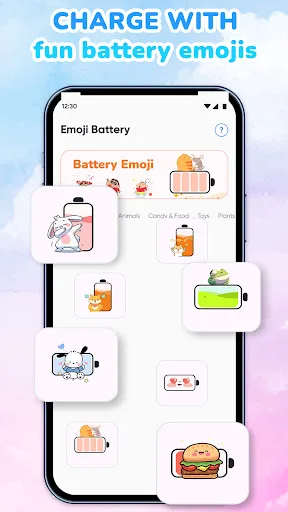 Icono de Batería con Emojis screenshot 2