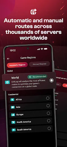 ExitLag: Fix Ping Mobile & Lag screenshot 2