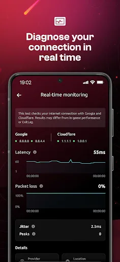 ExitLag: Fix Ping Mobile & Lag screenshot 5