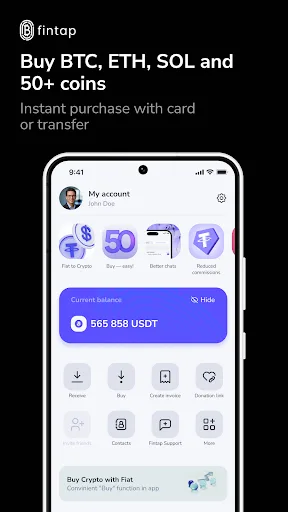 Fintap: Compra criptomonedas screenshot 1