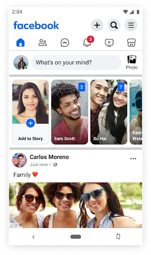 Facebook Lite screenshot 1