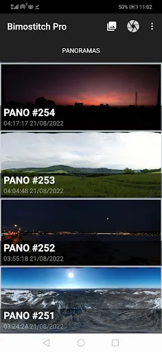 Bimostitch Panorama Pro screenshot 1