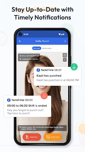 Attendance App | factotime screenshot 4