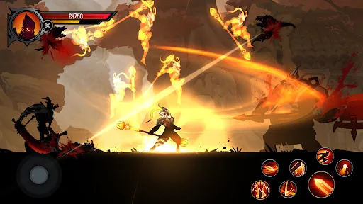 Shadow Knight: Ninja Game War screenshot 5