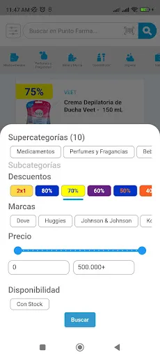 PuntoFarma screenshot 2