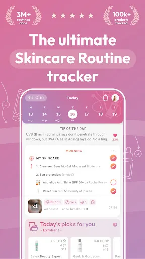 FeelinMySkin Skincare Routine screenshot 1