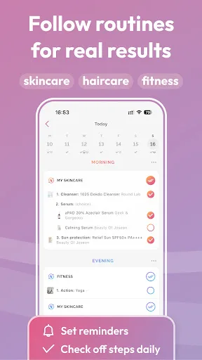 FeelinMySkin Skincare Routine screenshot 3