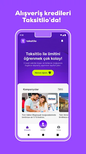Taksitlio - Taksitli Alışveriş screenshot 1
