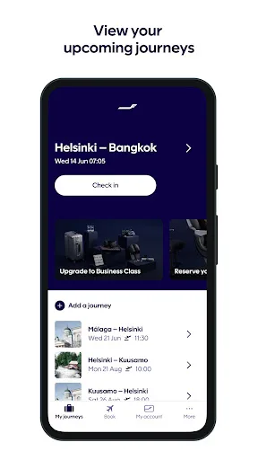 Finnair screenshot 1