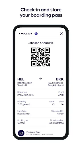Finnair screenshot 3