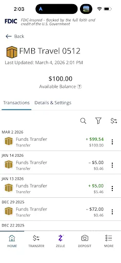 First Merchants Mobile App screenshot 3