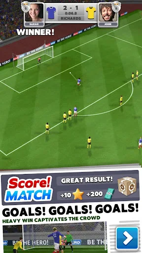 Score! Match - онлайн футбол screenshot 1
