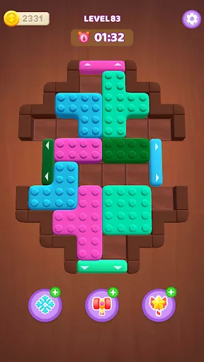 Fit Bock 3D: Взрыв Цветов Джем screenshot 5
