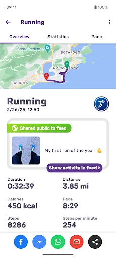 Caminar Correr Caminata FITAPP screenshot 3