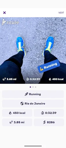 Caminar Correr Caminata FITAPP screenshot 4