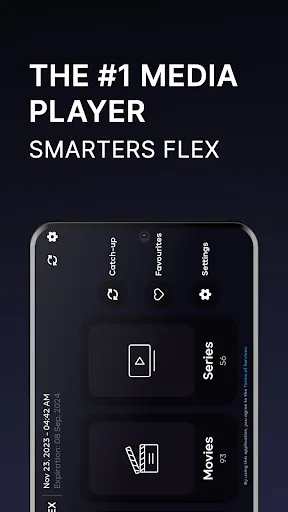 IPTV Smarters Flex Player screenshot 2