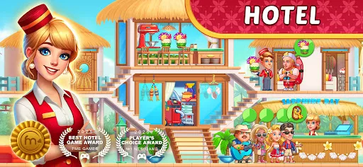 My Hotel ™ Juegos de Resort screenshot 3