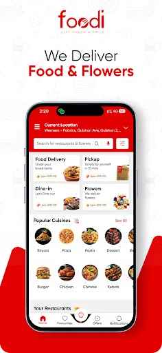 Foodi - Food Delivery screenshot 1