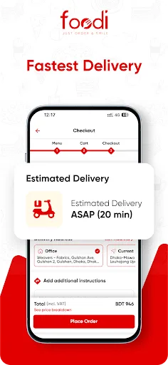 Foodi - Food Delivery screenshot 4