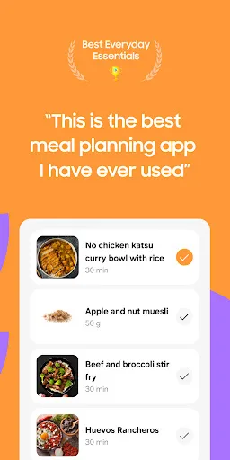 Samsung Food: Plan de comidas screenshot 3