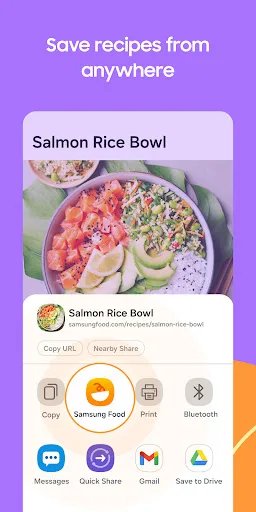 Samsung Food: Plan de comidas screenshot 5