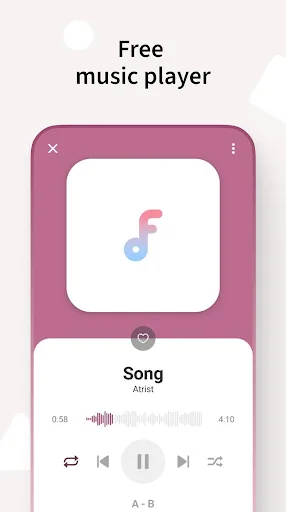 Frolomuse: MP3 Music Player screenshot 2