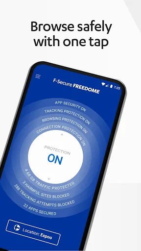 F-Secure FREEDOME VPN screenshot 2