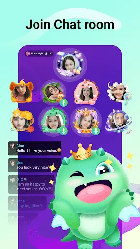 YoYo - Голосовой чат screenshot 1