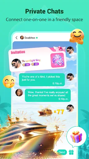 Chatti-Group Voice Chat Party screenshot 5