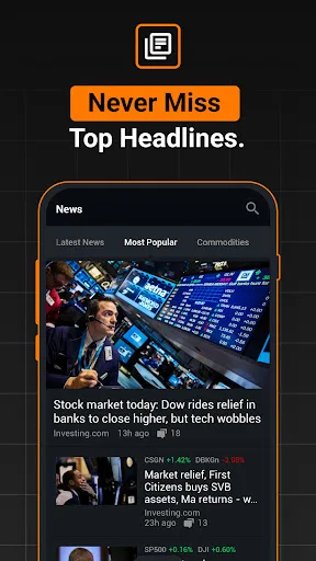 Investing.com:акції & новини screenshot 5