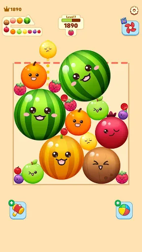 Fruit Merge: Watermelon Puzzle screenshot 2