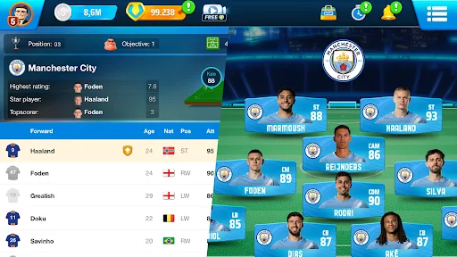 OSM 25/26 - Juego de fútbol screenshot 2