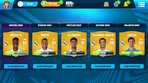 OSM 25/26 - Juego de fútbol screenshot 5