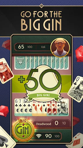 Grand Gin Rummy screenshot 2