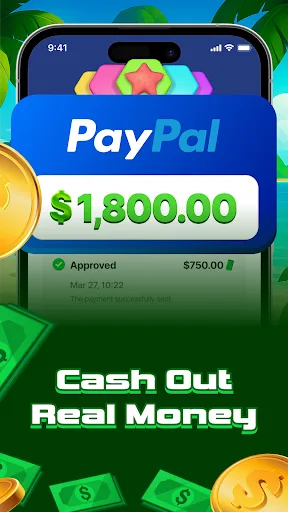 Hexa Flip: Gana dinero jugando screenshot 2