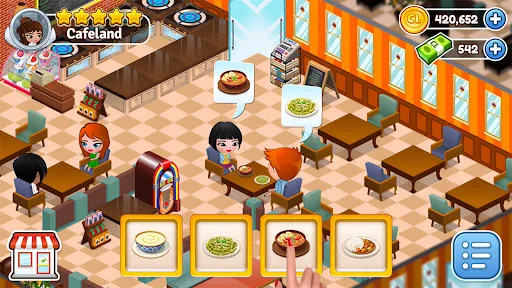 Cafeland - Restaurant Cooking screenshot 2