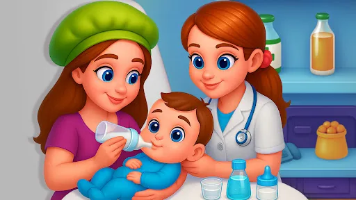 Pregnant Mommy Care Games screenshot 2