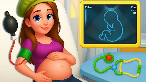 Pregnant Mommy Care Games screenshot 4