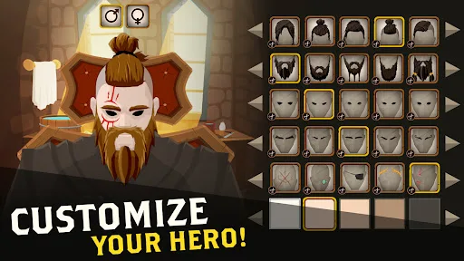 Questland: Пошаговая РПГ screenshot 1