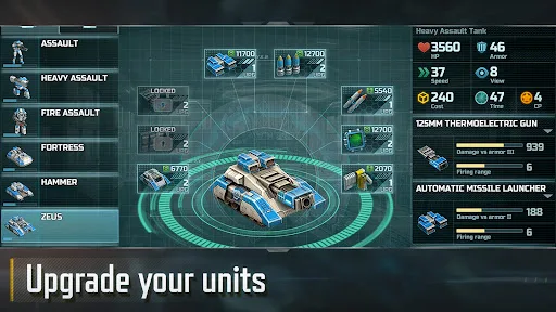 Art of War 3: RTS estrategia screenshot 3