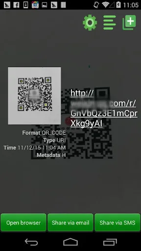 Escáner de código de barras QR screenshot 3