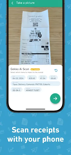 Gekko Gastos - Escanea recibos screenshot 3