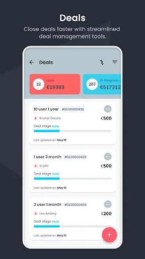 Getlead CRM screenshot 4