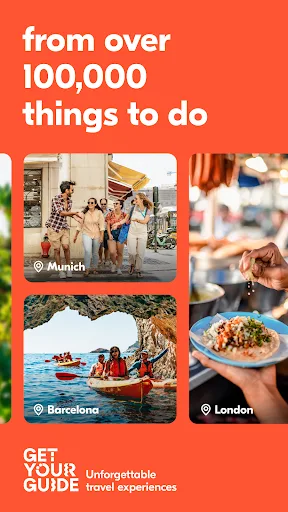 GetYourGuide: tours y viajes screenshot 2