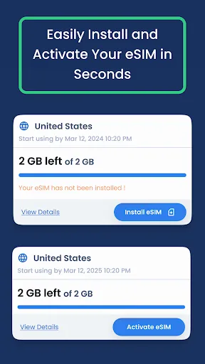 eSIM & Cellular Plans : GigSky screenshot 5