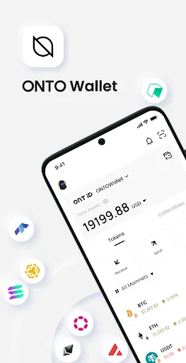 ONTO Cross-chain Crypto Wallet screenshot 1