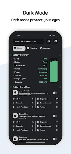 Battery manager and monitor screenshot 2