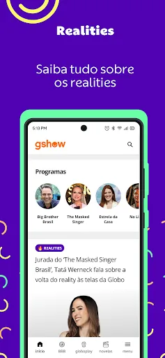 gshow: novelas, realities e + screenshot 3