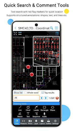 CAD Reader-View & Measure DWG screenshot 3